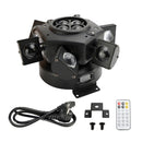 10 LED RGBW Moving Head Strobe Light Laser Bühnenbeleuchtung Strahl DMX Disco DJ