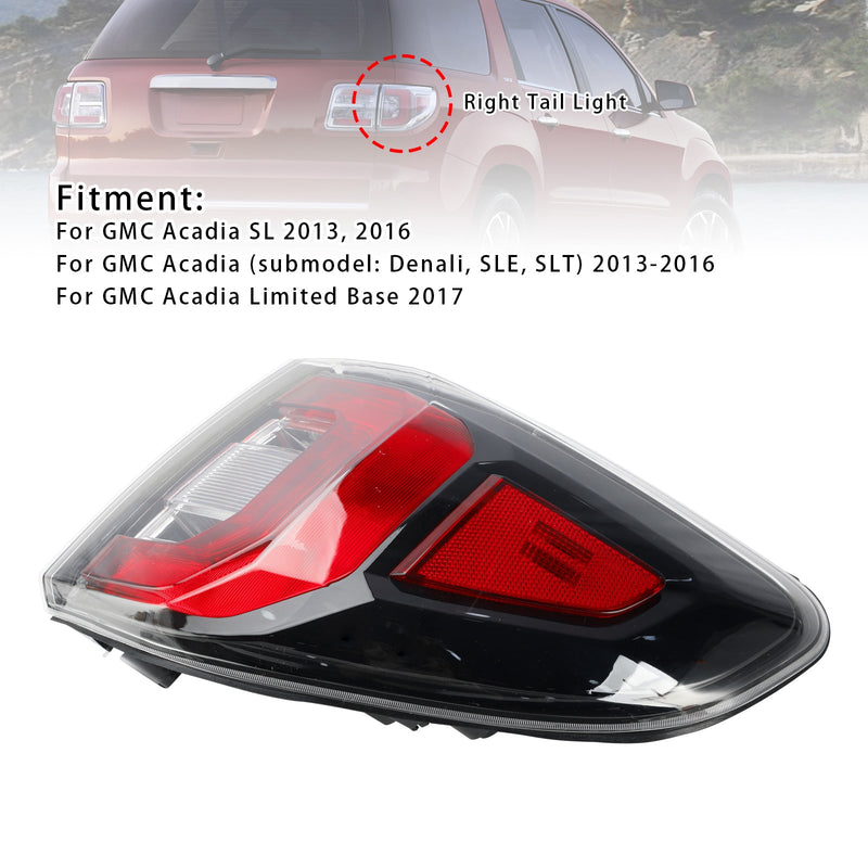 2013-2016 GMC Acadia Right Tail Brake Light Lamp