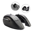 2015-2023 Kawasaki Vulcan S 650 VN/EN650 PU Bolsa lateral Bolsa de sillín Equipaje Negro