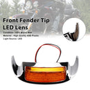 LED-Linse für die vordere Kotflügelspitze, passend für Electra Glide Ultra Limited Low 2014-2023
