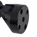 CNC ALUMINUM MINI HANDLEBAR BAR END MIRROR SET D=35MM BLACK FOR PIAGGIO / VESPA