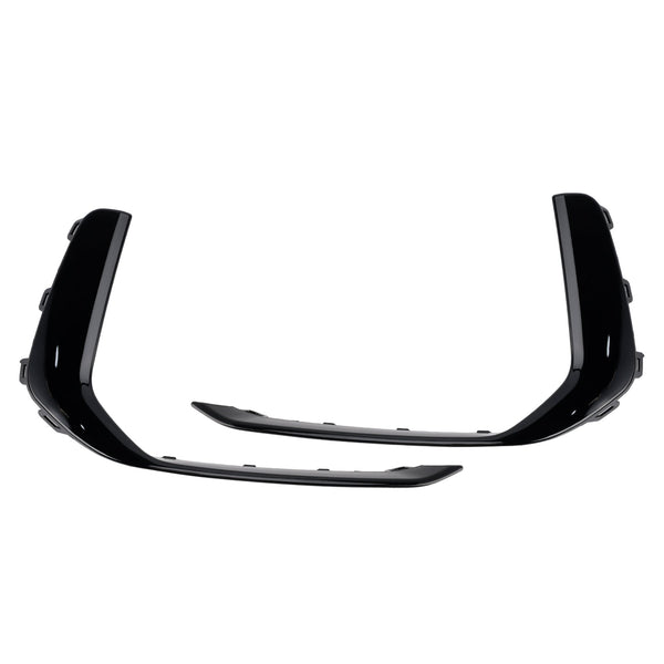 2019-2023 Audi A6 C8 S-Line S6 2PCS Nebelscheinwerfer-Zierleiste Schwarz