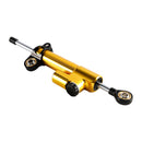Universal Motorcycle CNC Adjustable Steering Damper Stabilizer Top Gold