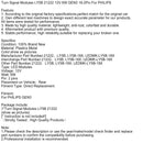 Módulos Blinker LY5B 21222 12V 6W Gen3 18-2pin para Philips