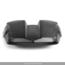 Kryt zadního sedadla spolujezdce pro Honda CB500F 2016-2024 CBR500R 2016-2024 MBčerný