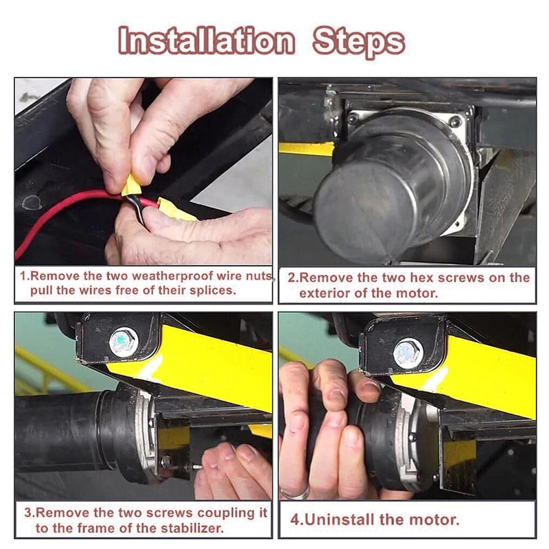 352338 hinterer elektrischer Stabilisatormotor für Stabilisatorheber 337199 298707 369774