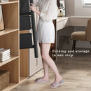 Escalera de tijera Escalera compacta ligera y ancha plegable de aluminio de 4 niveles