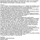 Smartphone-Halter, Getränkehalter, Für Smartphones, Autos, 2-in-1-Becherhalter