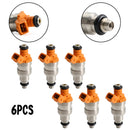 6pcs Fuel Injectors 33007127 Für Wrangler Cherokee YJ 1987-1998 I6 4.0L