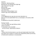 2004-2010 BMW E60 525I 528I 530I 535I 545I M5 1X Right Fog Light 63177897188