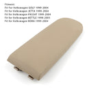 Beige Leder Armlehne Mittelkonsole Deckel Für VW MK4 Jetta Bora Golf 18D867173