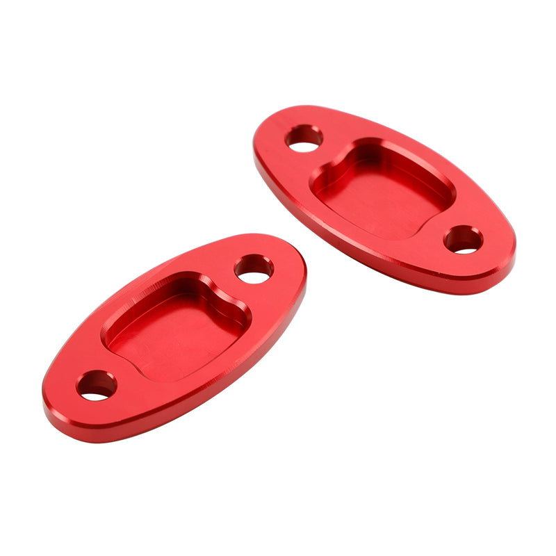 TAPAS DE AGUJEROS DE PLACAS DE BLOQUEO DE ESPEJOS DE ALUMINIO PARA HONDA CBR 650 FR 2014-2019