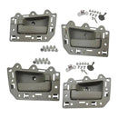 4 Stück Türgriffe innen, vorne und hinten, links und rechts, grau, für Jeep Grand Cherokee 2005-2011