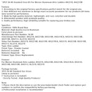 2 stykker 36-80 Standard Strut Set til Werner Aluminium Rooftop Ladder AH2210 AH2210B