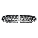 Front Kidney Grille Grill For BMW 1 Series F40 19-23 Silver Diamond Style