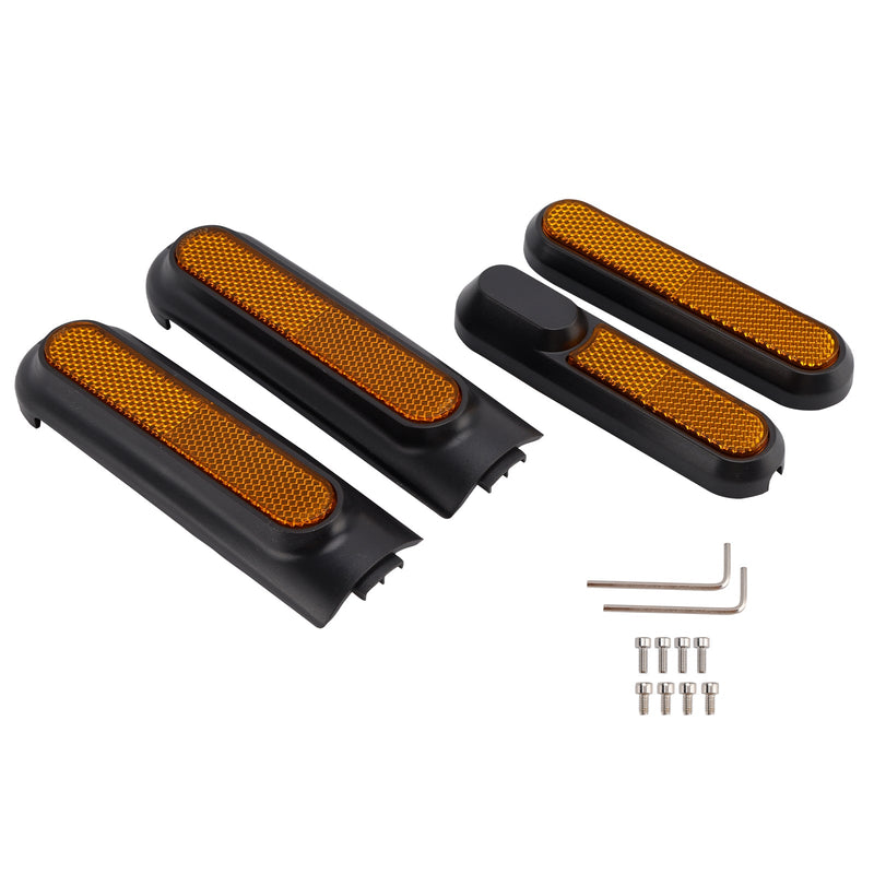 Set of 4 Scooter Side Covers with Rear Reflector for Xiaomi 4 Pro(1st Gen)
