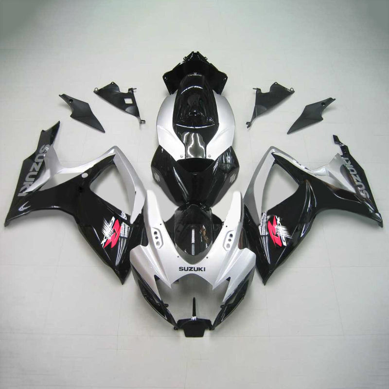 2006-2007 K6 Suzuki GSXR 600/750 Kit de carenagem de injeção de corpo de plástico