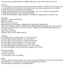 2013-2016 Dodge Dart L4 1,4L Vakuumpump 4892641AA