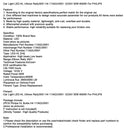 Auto Licht LED-HL Ultinon Rally3551 H4 11342U3551 12/24V 50W 6500K Für PHILIPS