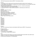 Schaltpad Getriebewähler WTEC-3 Druckknopf-Schalthebel