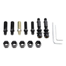 1990-2021 Sportster 883 1200 Schwarze Custom Dynamics LED-Blinkerspiegel