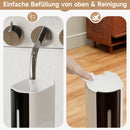 Stillegående 9L luftfukter 3-hastighets Cool Mist Ultrasonic Luftfukter