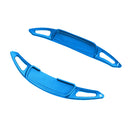 Steering wheel shift paddles for Renault Arkana 2021-24, aluminum blue