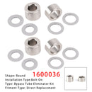 2er-Pack 1600036 Bypass-Rohr-Eliminator-Kit Aluminium-Shunts und Dichtungsscheiben
