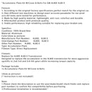 Sada akumulátorových desek s krytem a šrouby pro GM 4L80E 4L80-E