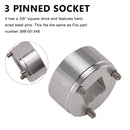 Gabel-Steckschlüssel für Fox CTD 3-poligen Innenkolbenausbau – wie 398-00-348