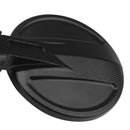 CNC ALUMINUM MINI HANDLEBAR BAR END MIRROR SET D=35MM BLACK FOR PIAGGIO / VESPA