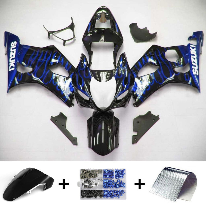 2003-2004 Suzuki GSXR1000 K3 Injection Trigger Kit Karosseri Plast ABS