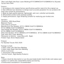 2022–2024 Hyundai Tucson, untere Türleiste hinten links + rechts, Teilenummer 87731-CW000-CA