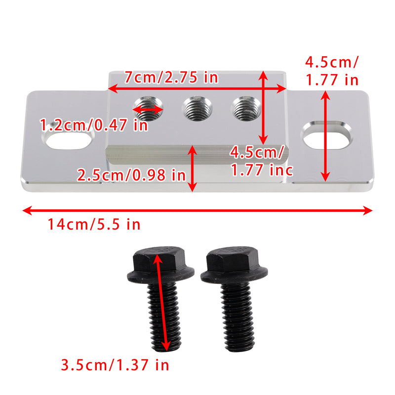 Aluminium-Getriebehalterung 551404 für GM TH350 TH400 4L60E 4L65E