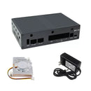 Funda protectora de aleación de aluminio con carcasa metálica dedicada Banana Pi R4 con enfriador