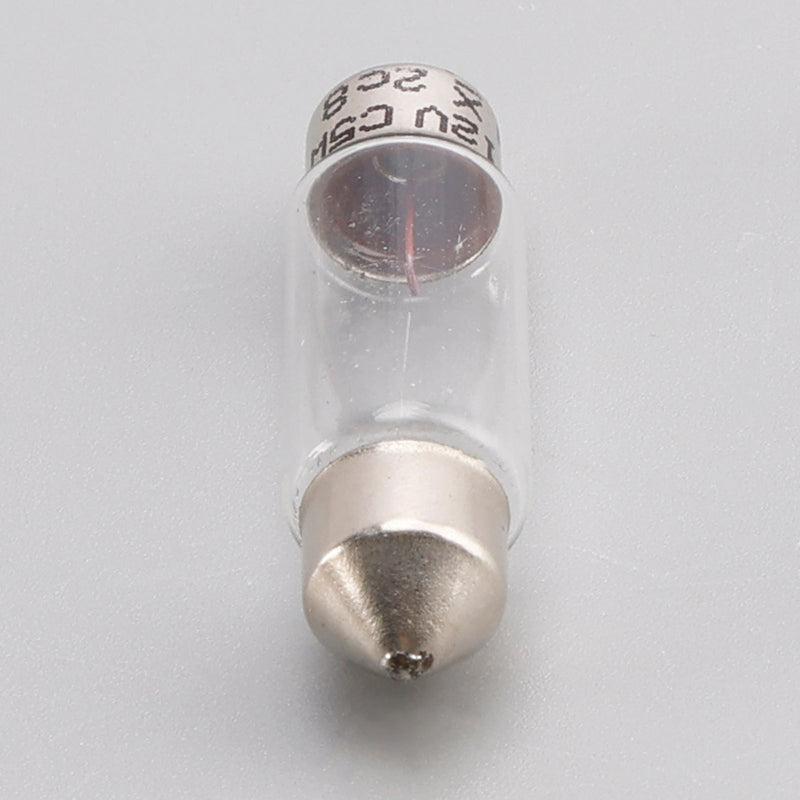 10 STÜCKE Auto Licht Rohrlampe birne C5W SV8.5 36 MM 6418 12 V 5 Watt Für OSRAM