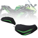 2022–2025 Für Kawasaki Ninja H2 SX Raider Soziussitz-Set vorne und hinten, Grün 1