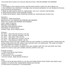 2018–2022 Maserati Levante 3.0L V6 Surround-View-Kamera 68144068AC 68144068AD