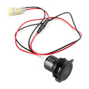 12V nabíječka typu USB+C, rychlá montáž pro Kawasaki Versys 650 2022-2024