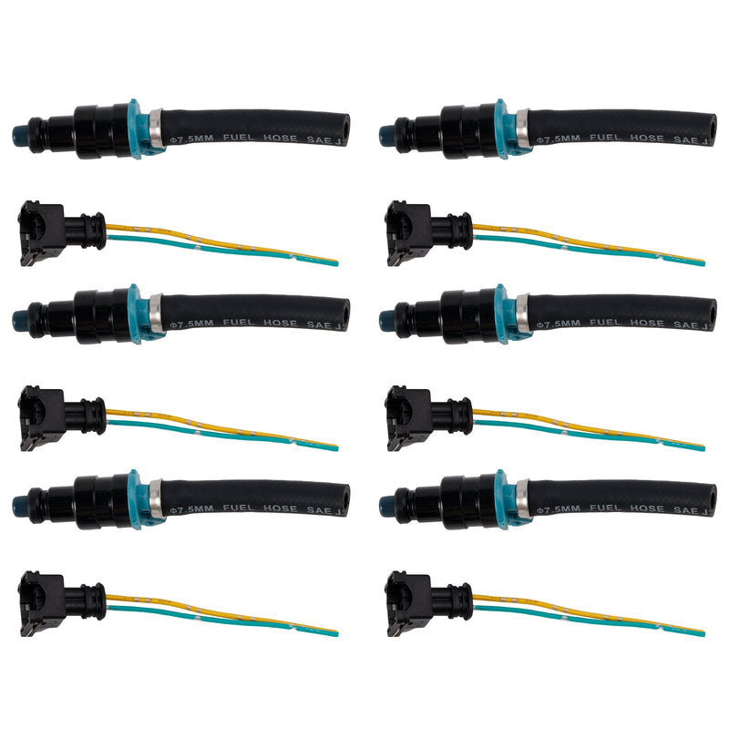 Mercedes-Benz 280SEL 450SE 280SEL 4.5L V8 6PCS Fuel Injector 0280150036