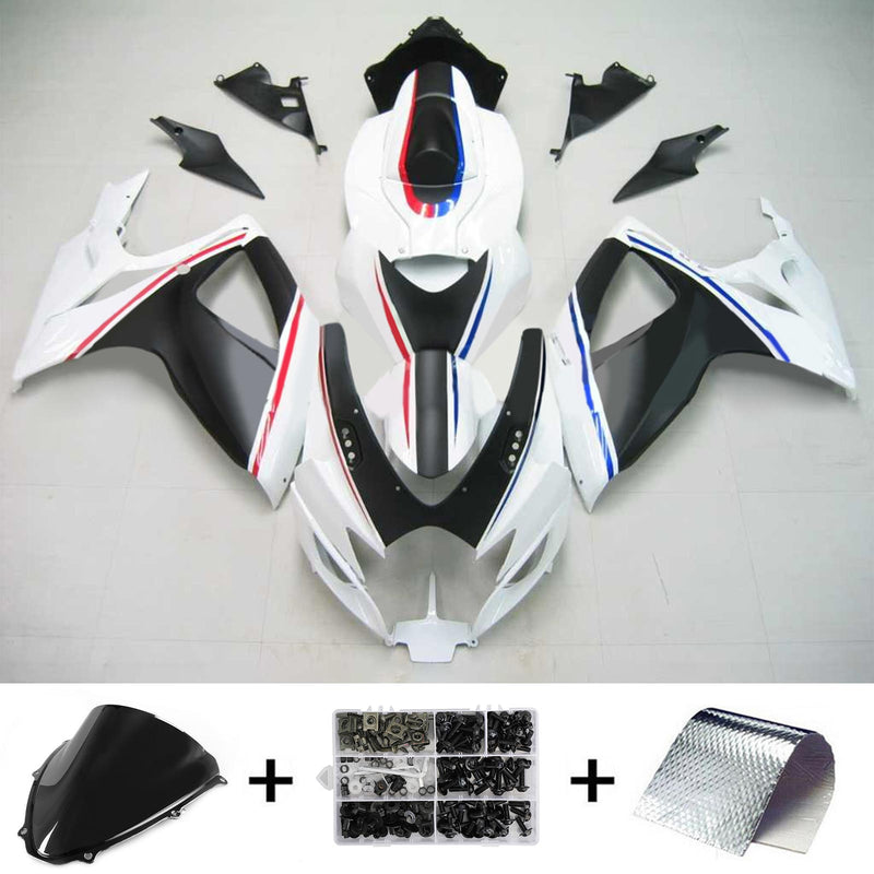 2006-2007 K6 Suzuki GSXR 600/750 insprutningsskyddssats kropp plast