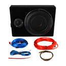 8" 600W bil subwoofer forsterker under setet høyttaler lyd subwoofer slank boks USA