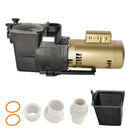 W3SP2607X10 Super Pump 1HP yksinopeuksinen allaspumppu 115/230V