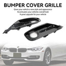 2PCS Front Bumper Fog Light Grille Covers Für BMW 3 Series F30 F31 2013-2015