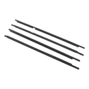 2008-2015 Toyota Land Cruiser LC 200 4PCS Türglas Gürtel Äußere Formteil Dichtungsstreifen