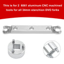 Schlüssel zum Entfernen der unteren Kappe. Werkzeug zum Wiederaufbau der Saphire/Onyx/Diamond-Gabel/DVO-Gabel