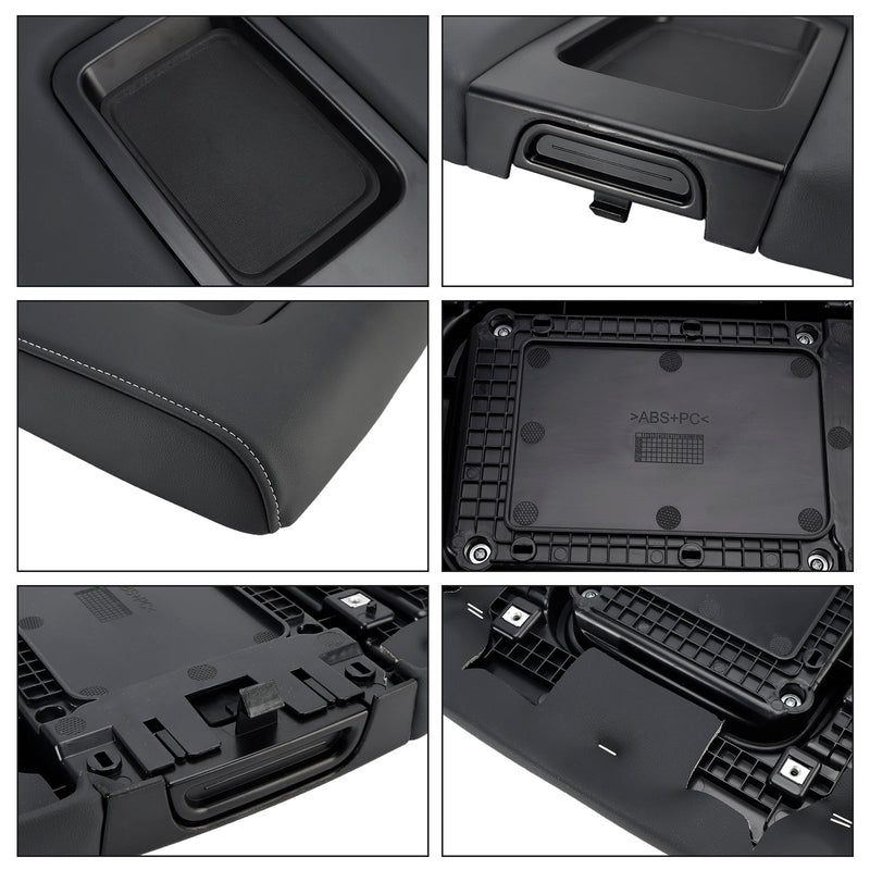 2014-2018 GMC Sierra 1500 PU Leather Armrest Lid 22881398