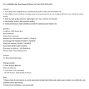 2018-2023 Volvo XC60 2 Stück linker &amp; rechter Seitenreflektor für die hintere Stoßstange