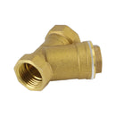 1/2" Npt Messing Y Sieb Für Feueralarm Linien Und Sanitär