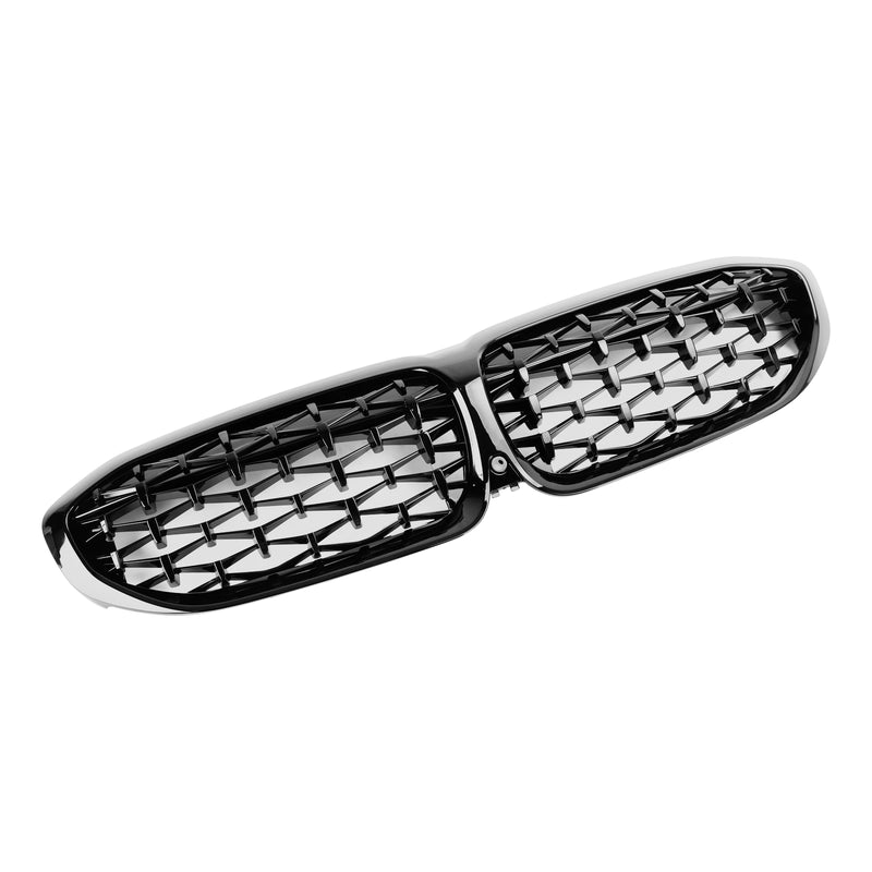 Diamentowa czarna kratka nerkowa Grill 51138072085 Dla BMW serii 3 G20 2019-2022